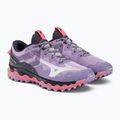 Buty do biegania damskie Mizuno Wave Mujin 9 fioletowe J1GK227072 6