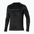 Longsleeve do biegania męski Mizuno Two Loops 8 Tee black