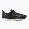 Buty do tenisa męskie Mizuno Wave Exceed Tour 5 AC black/silver/techno green 2