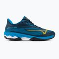 Buty do tenisa męskie Mizuno Wave Exceed Light 2 AC dress blues/bolt2 neon/clolsonne 2