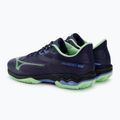 Buty do padla męskie Mizuno Wave Exceed Light 2 Padel evening blue/ patina green/ lolite 3