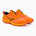 Buty do biegania męskie Mizuno Wave Rider GTX zinnia/tigerlily/black 4