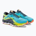 Buty do biegania męskie Mizuno Wave Sky 7 jet blue/white/bolt2neon 6