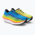 Buty do biegania męskie Mizuno Wave Rebellion Pro bolt2neon/ombre blue/jet blue 4