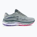 Buty do biegania damskie Mizuno Wave Rider 27 pearl blue/white/highvpink 2