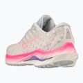 Buty do biegania damskie Mizuno Wave Inspire 19 snow white/ hi vis pink/ purple punch 12