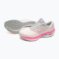 Buty do biegania damskie Mizuno Wave Inspire 19 snow white/ hi vis pink/ purple punch 15