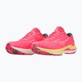 Buty do biegania damskie Mizuno Wave Inspire 19 hi vis pink/ snow white/ luminous 15