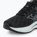 Buty do biegania damskie Mizuno Wave Inspire 19 black/ silverstar/ screst 8