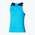 Koszulka do biegania męska Mizuno DryAeroFlow Tank hawaiian ocean/black