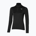 Longsleeve do biegania damski Mizuno Impulse Core Half Zip black