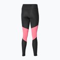 Legginsy damskie Mizuno Core Long black/sangria sunset 2
