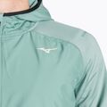 Kurtka do biegania męska Mizuno Warmalite Hybrid Front Zip mineral blue/black 3