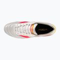 Buty piłkarskie męskie Mizuno Morelia II Elite MD white/flery coral2/bolt2 10