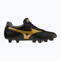 Buty piłkarskie męskie Mizuno Morelia II PRO MD black/gold/dark shadow 9