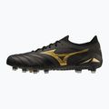 Buty piłkarskie męskie Mizuno Morelia Neo IV Beta JP MD black/gold/black 3