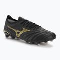 Buty piłkarskie męskie Mizuno Morelia Neo IV Beta JP MD black/gold/black