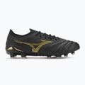 Buty piłkarskie męskie Mizuno Morelia Neo IV Beta JP MD black/gold/black 2