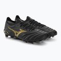 Buty piłkarskie męskie Mizuno Morelia Neo IV Beta Elite MD black/gold/black 5