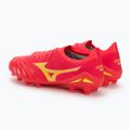 Buty piłkarskie męskie Mizuno Morelia Neo IV Beta Elite MD flery coral2/bolt2/flery coral2 4