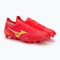 Buty piłkarskie męskie Mizuno Morelia Neo IV Beta Elite MD flery coral2/bolt2/flery coral2 5