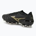 Buty piłkarskie męskie Mizuno Morelia Neo IV Beta SG black/gold/black 3