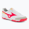 Buty piłkarskie męskie Mizuno Morelia Sala Classic TF white/flery coral2/bolt2