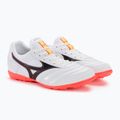 Buty piłkarskie męskie Mizuno Morelia Sala Club TF white/black 4