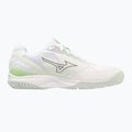 Buty do siatkówki damskie Mizuno Cyclone Speed 4 white/gridge/patinagreen 8