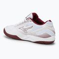 Buty do siatkówki damskie Mizuno Cyclone Speed 4 white/cabermet/mp gold 3