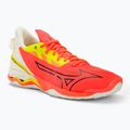 Buty do piłki ręcznej Mizuno Wave Mirage 5 nflame/black/bolt2(neon)