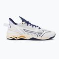 Buty do piłki ręcznej Mizuno Wave Mirage 5 white/blue ribbon/mp gold 2