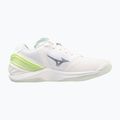 Buty do piłki ręcznej damskie Mizuno Wave Stealth Neo heather/white/neo lime 2