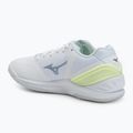 Buty do piłki ręcznej damskie Mizuno Wave Stealth Neo heather/white/neo lime 3