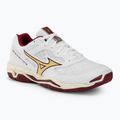 Buty do piłki ręcznej damskie Mizuno Wave Phantom 3 white/cabernet/mp gold