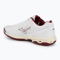 Buty do piłki ręcznej damskie Mizuno Wave Phantom 3 white/cabernet/mp gold 3