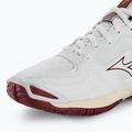 Buty do piłki ręcznej damskie Mizuno Wave Phantom 3 white/cabernet/mp gold 7