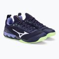 Buty do siatkówki Mizuno Wave Luminous 2 evening blue/tech green/lolite 5