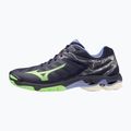 Buty do siatkówki Mizuno Wave Voltage evening blue/tech green/lolite 3