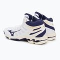 Buty do siatkówki Mizuno Wave Voltage Mid white/blue ribbon/mp gold 4