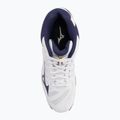 Buty do siatkówki Mizuno Wave Voltage Mid white/blue ribbon/mp gold 7