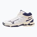 Buty do siatkówki Mizuno Wave Voltage Mid white/blue ribbon/mp gold 3