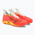 Buty do siatkówki Mizuno Wave Momentum 3 neon flame/black/bolt2 neon 5