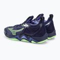 Buty do siatkówki Mizuno Wave Momentum 3 evening blue/tech green/lolite 4