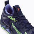 Buty do siatkówki Mizuno Wave Momentum 3 evening blue/tech green/lolite 10