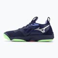 Buty do siatkówki Mizuno Wave Momentum 3 evening blue/tech green/lolite 3