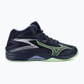 Buty do siatkówki męskie Mizuno Thunder Blade Z Mid evening blue/tech green/lolite 2