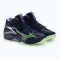 Buty do siatkówki męskie Mizuno Thunder Blade Z Mid evening blue/tech green/lolite 5