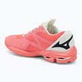 Buty do siatkówki damskie Mizuno Wave Lightning Z7 candycoral/black/ bolt2neon 3