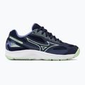 Buty do siatkówki dziecięce Mizuno Cyclone Speed 4 Jr eblue/tech green/lolite 2